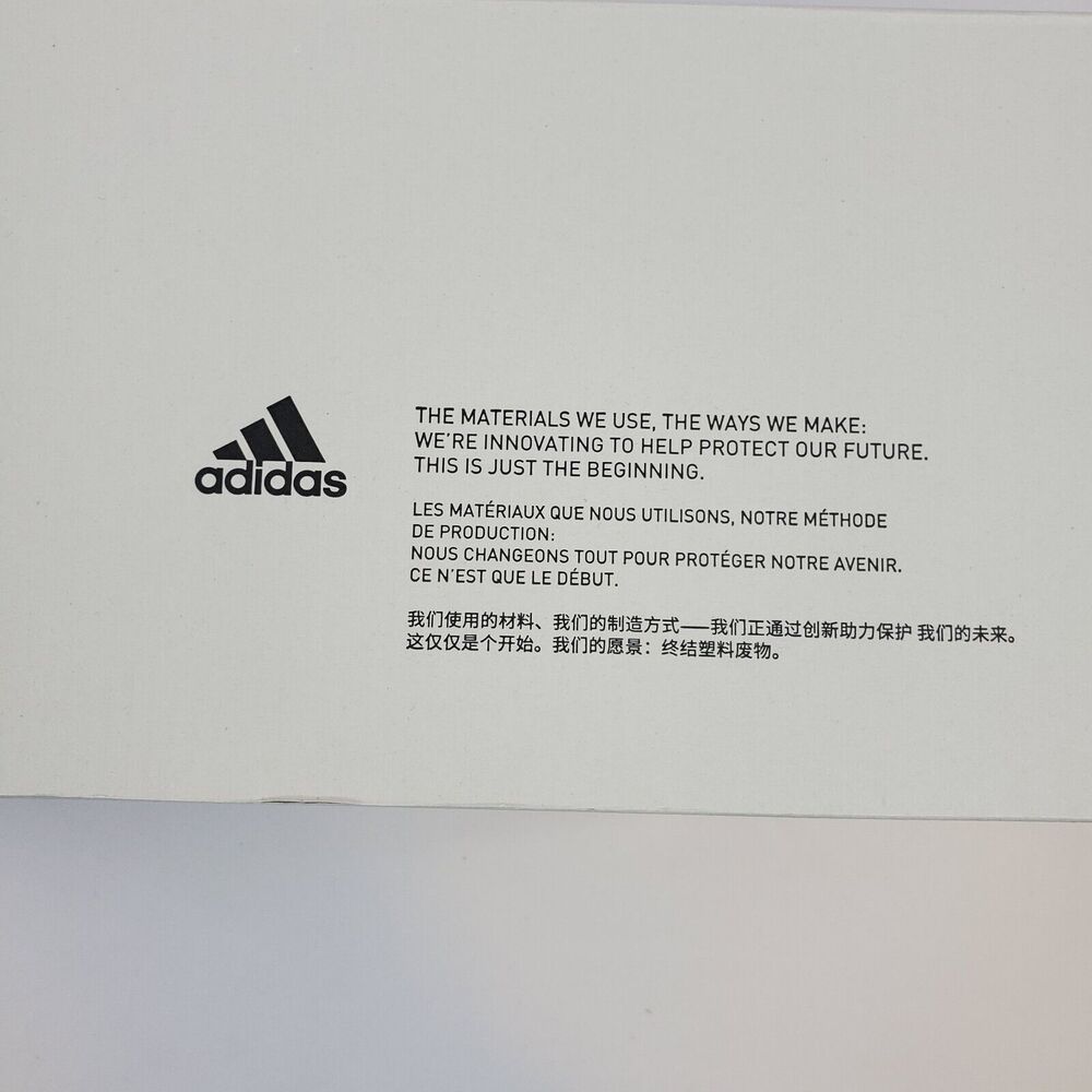 Adidas Adissage Slides Sandal Grey & White Men's 16 New Casual Pool Beach HQ4373 - Picture 8 of 8